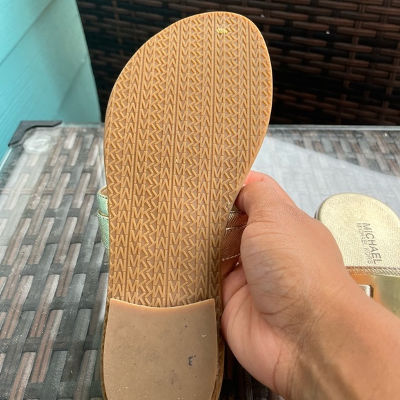 Michael Kors Women’s Gold Sandals - Picture 5 of 5
